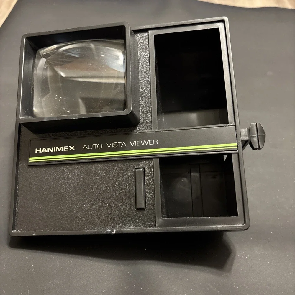 Vintage Hanimex Auto Vista Viewer 35mm Slide Viewer Untested Battery Powered